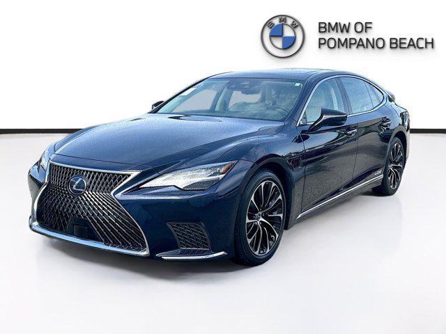 used 2022 Lexus LS 500h car, priced at $73,400