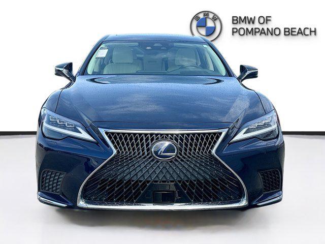 used 2022 Lexus LS 500h car, priced at $73,400