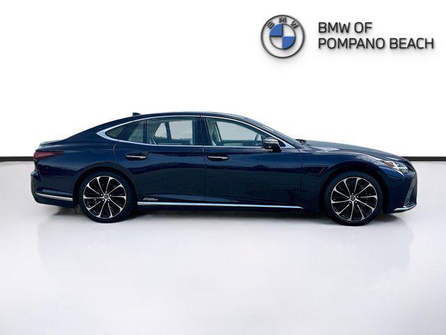 used 2022 Lexus LS 500h car, priced at $73,400