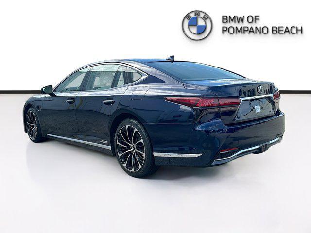 used 2022 Lexus LS 500h car, priced at $73,400