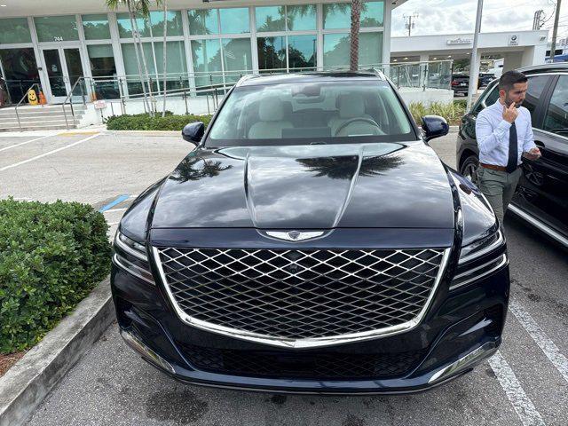 used 2022 Genesis GV80 car, priced at $46,999