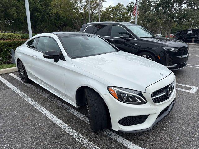 used 2017 Mercedes-Benz C-Class car, priced at $22,999