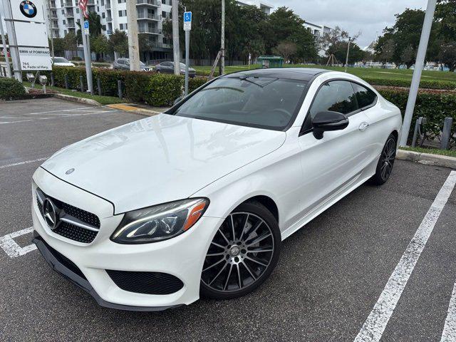 used 2017 Mercedes-Benz C-Class car, priced at $22,999