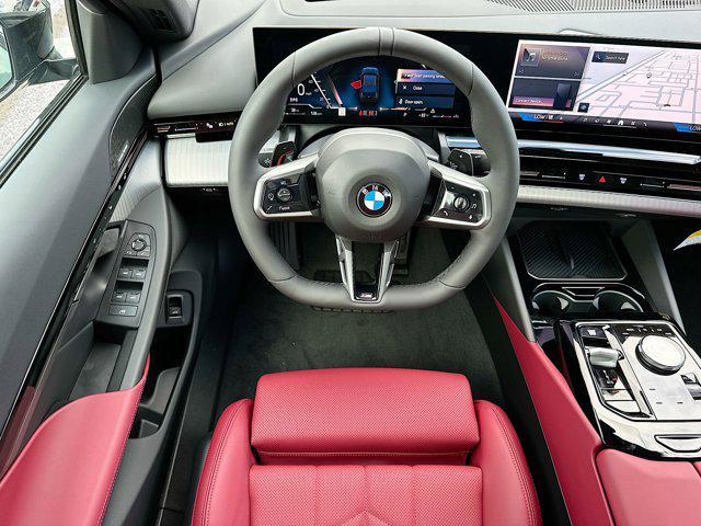 new 2025 BMW 530 car, priced at $67,525