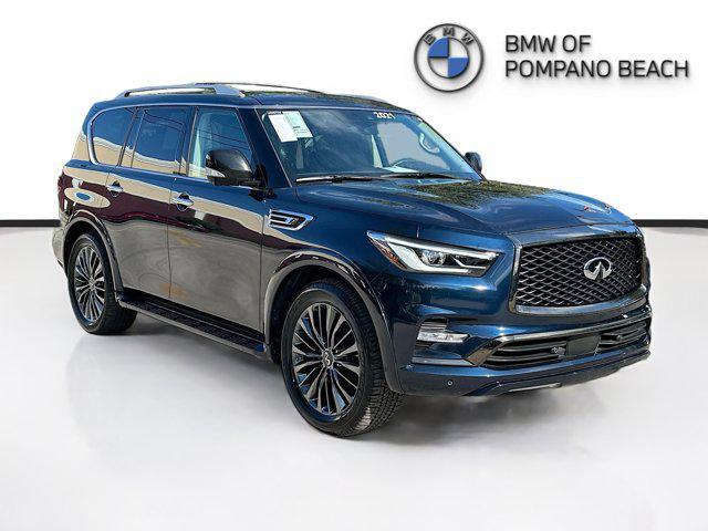 used 2021 INFINITI QX80 car, priced at $37,500