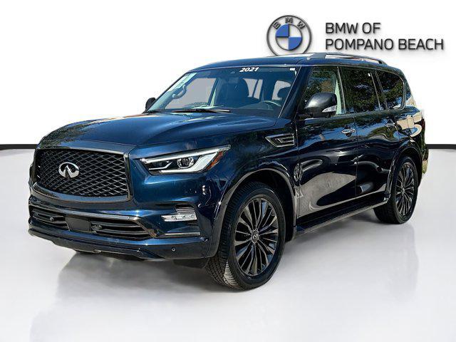 used 2021 INFINITI QX80 car, priced at $37,500