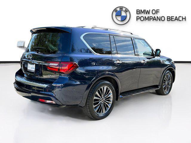 used 2021 INFINITI QX80 car, priced at $37,500