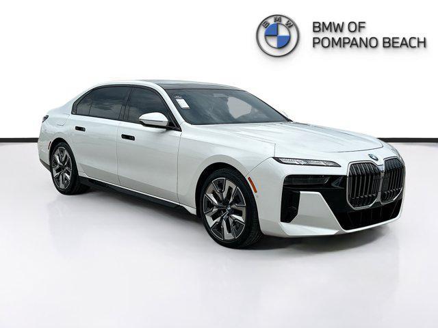 used 2023 BMW 740 car, priced at $68,000
