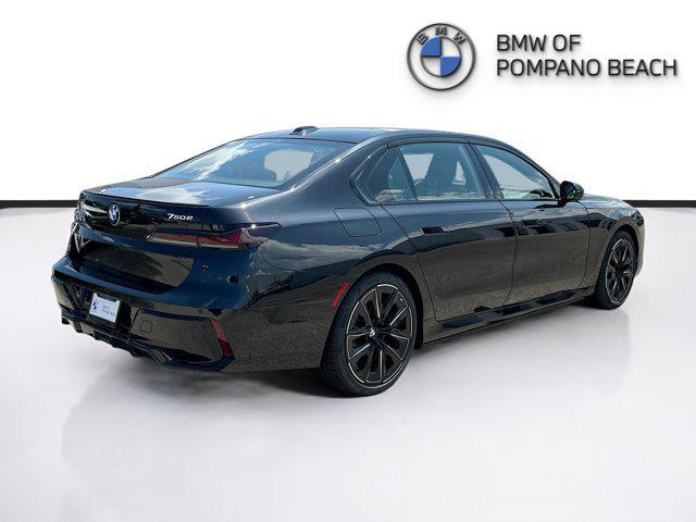 new 2025 BMW 750e car, priced at $121,385