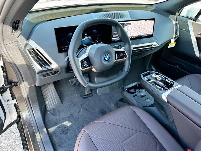 new 2025 BMW iX car, priced at $98,775