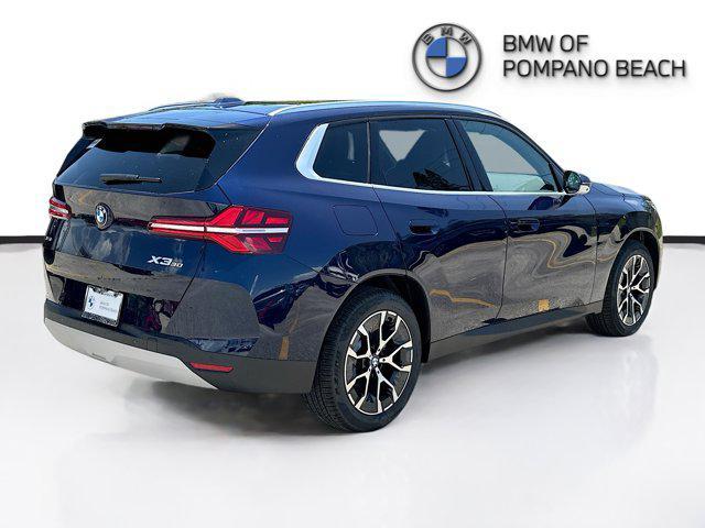 new 2025 BMW X3 car, priced at $58,150