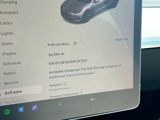 used 2022 Tesla Model 3 car, priced at $23,000