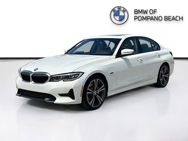 used 2022 BMW 330e car, priced at $27,500