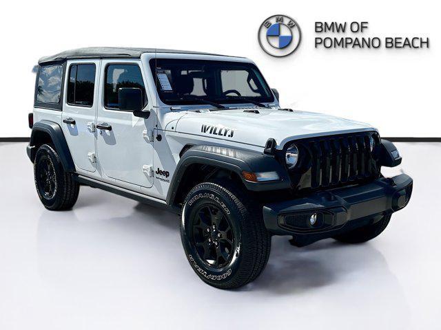 used 2021 Jeep Wrangler Unlimited car, priced at $26,900