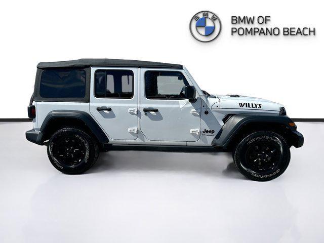 used 2021 Jeep Wrangler Unlimited car, priced at $26,900