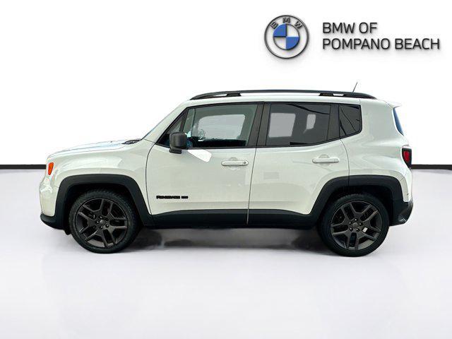 used 2021 Jeep Renegade car, priced at $15,250