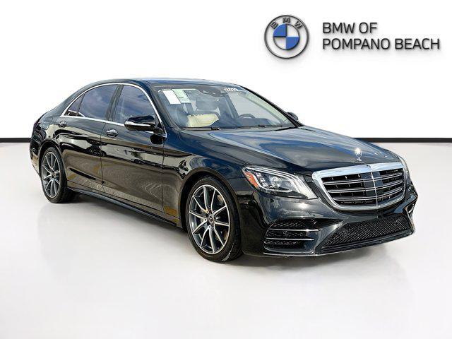 used 2019 Mercedes-Benz S-Class car, priced at $49,681