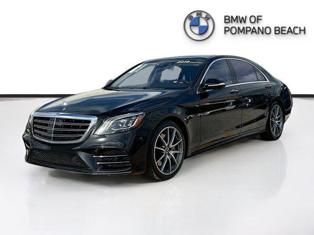 used 2019 Mercedes-Benz S-Class car, priced at $49,500