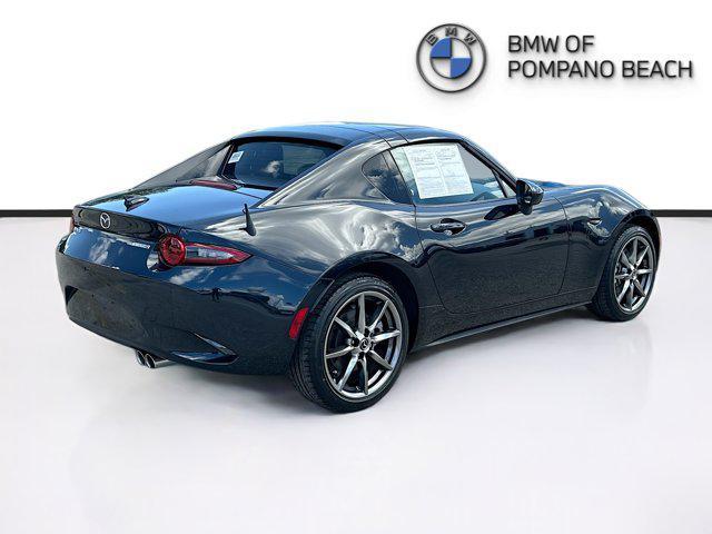 used 2021 Mazda MX-5 Miata RF car, priced at $29,500