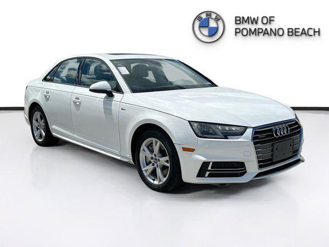 used 2018 Audi A4 car, priced at $17,000