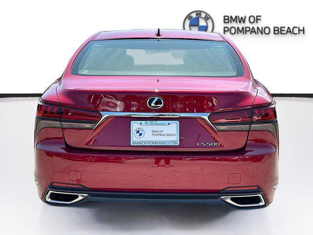 used 2022 Lexus LS 500 car, priced at $58,500