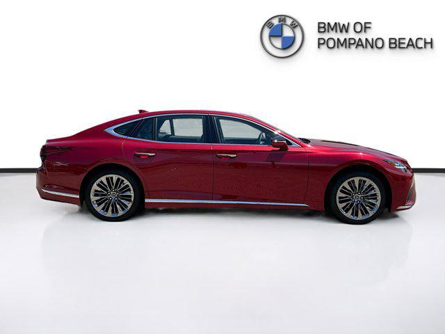 used 2022 Lexus LS 500 car, priced at $58,500