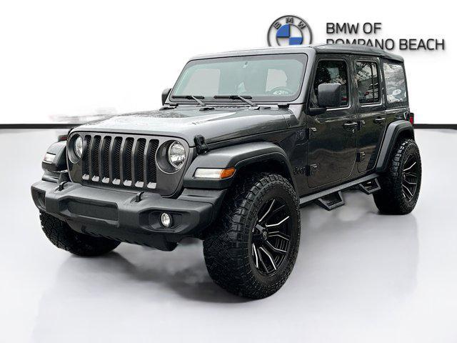 used 2022 Jeep Wrangler Unlimited car, priced at $29,000