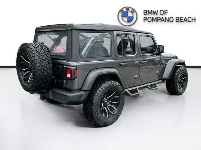 used 2022 Jeep Wrangler Unlimited car, priced at $29,000