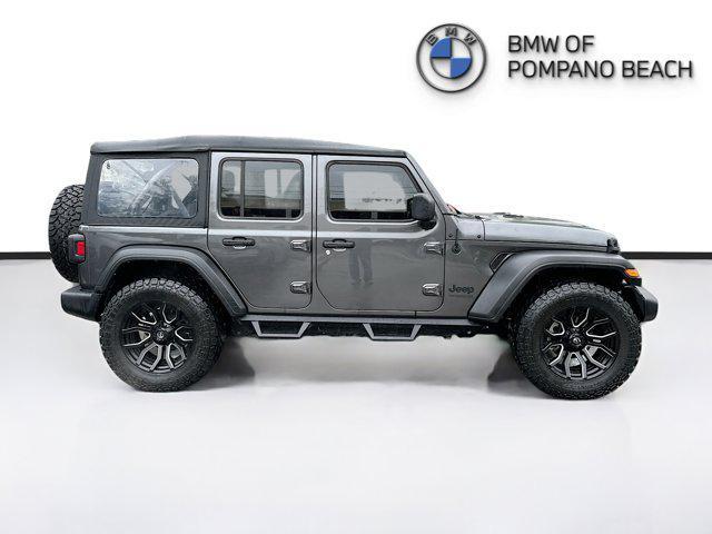 used 2022 Jeep Wrangler Unlimited car, priced at $29,000