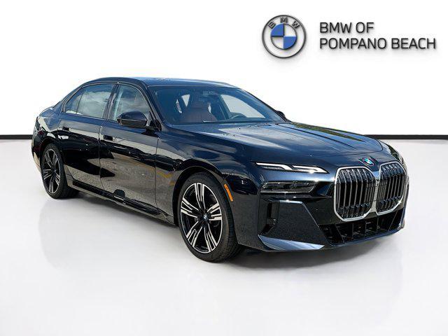 new 2025 BMW 740 car, priced at $103,355