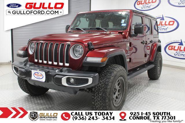 used 2021 Jeep Wrangler Unlimited car, priced at $31,991