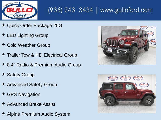 used 2021 Jeep Wrangler Unlimited car, priced at $31,991