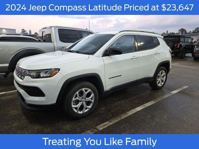 used 2024 Jeep Compass car, priced at $23,647