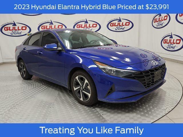 used 2023 Hyundai ELANTRA HEV car, priced at $23,991