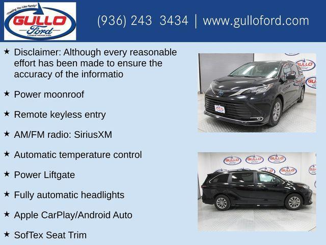 used 2023 Toyota Sienna car, priced at $40,984