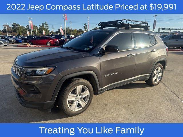 used 2022 Jeep Compass car, priced at $19,991