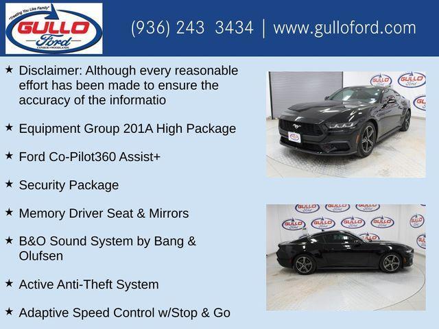 used 2024 Ford Mustang car, priced at $31,995