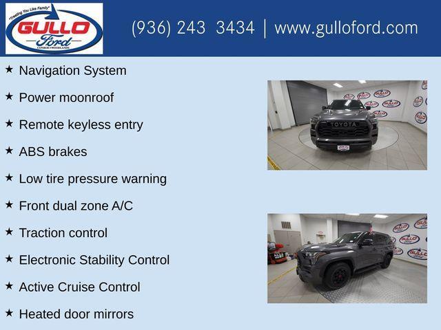 used 2024 Toyota Sequoia car, priced at $77,555