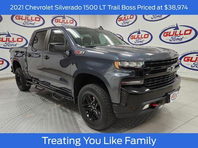 used 2021 Chevrolet Silverado 1500 car, priced at $38,974