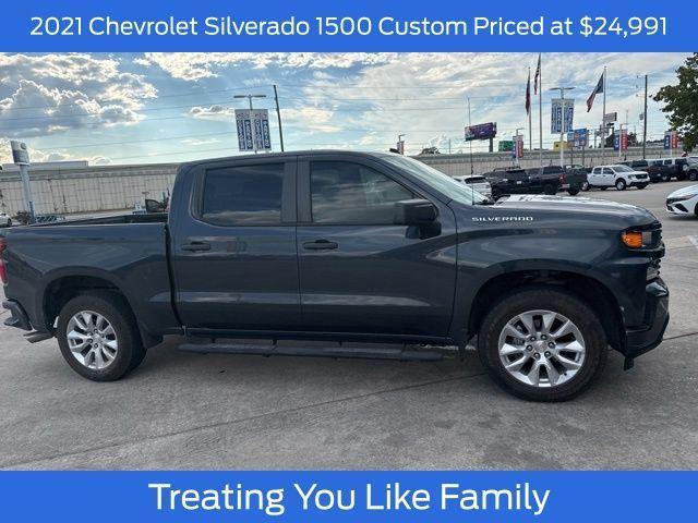 used 2021 Chevrolet Silverado 1500 car, priced at $24,991