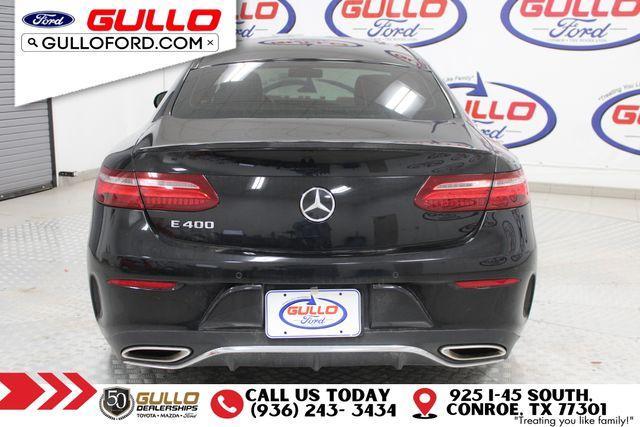 used 2018 Mercedes-Benz E-Class car, priced at $29,991