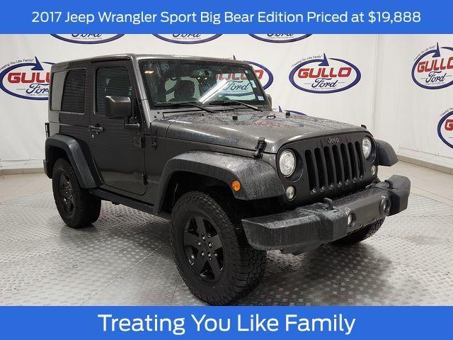 used 2017 Jeep Wrangler car, priced at $19,888
