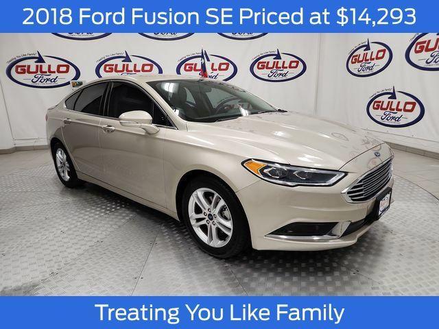 used 2018 Ford Fusion car, priced at $14,293