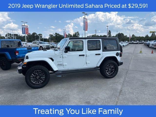 used 2019 Jeep Wrangler Unlimited car, priced at $29,591
