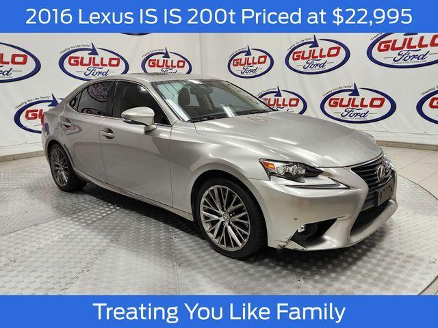 used 2016 Lexus IS 200t car, priced at $22,995