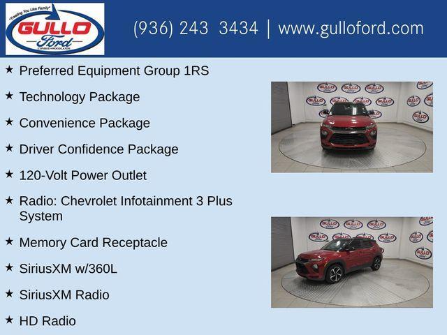 used 2021 Chevrolet TrailBlazer car, priced at $16,986