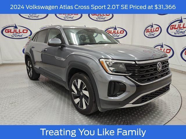 used 2024 Volkswagen Atlas Cross Sport car, priced at $31,366