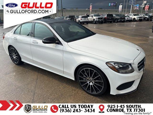 used 2018 Mercedes-Benz C-Class car, priced at $16,991