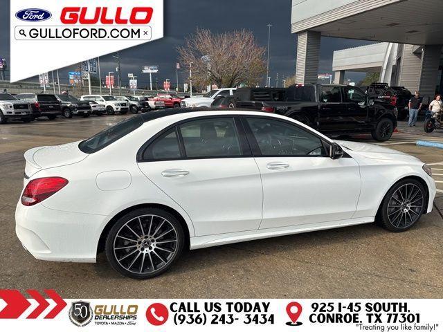 used 2018 Mercedes-Benz C-Class car, priced at $16,991