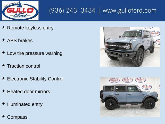 used 2023 Ford Bronco car, priced at $54,991